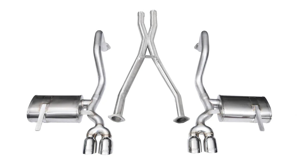 Corsa Xtreme / 2.5 in Cat-Back 3.5 in Twin Tips | 1997-2004 Corvette C5 (14114)