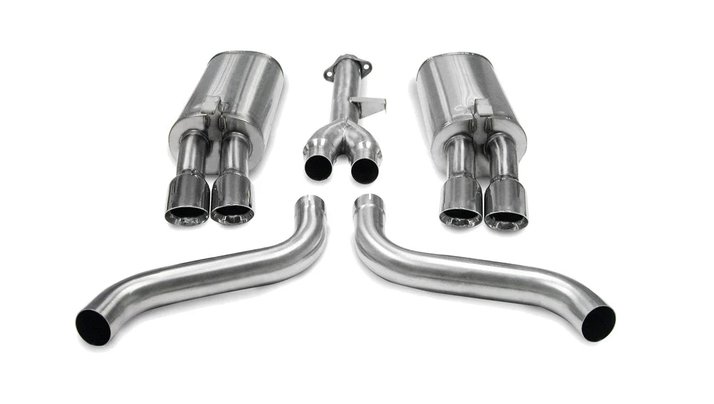 C4 corvette corsa Sport / 2.5 in Cat-Back 3.5 in Twin Tip 1986-1991 L98