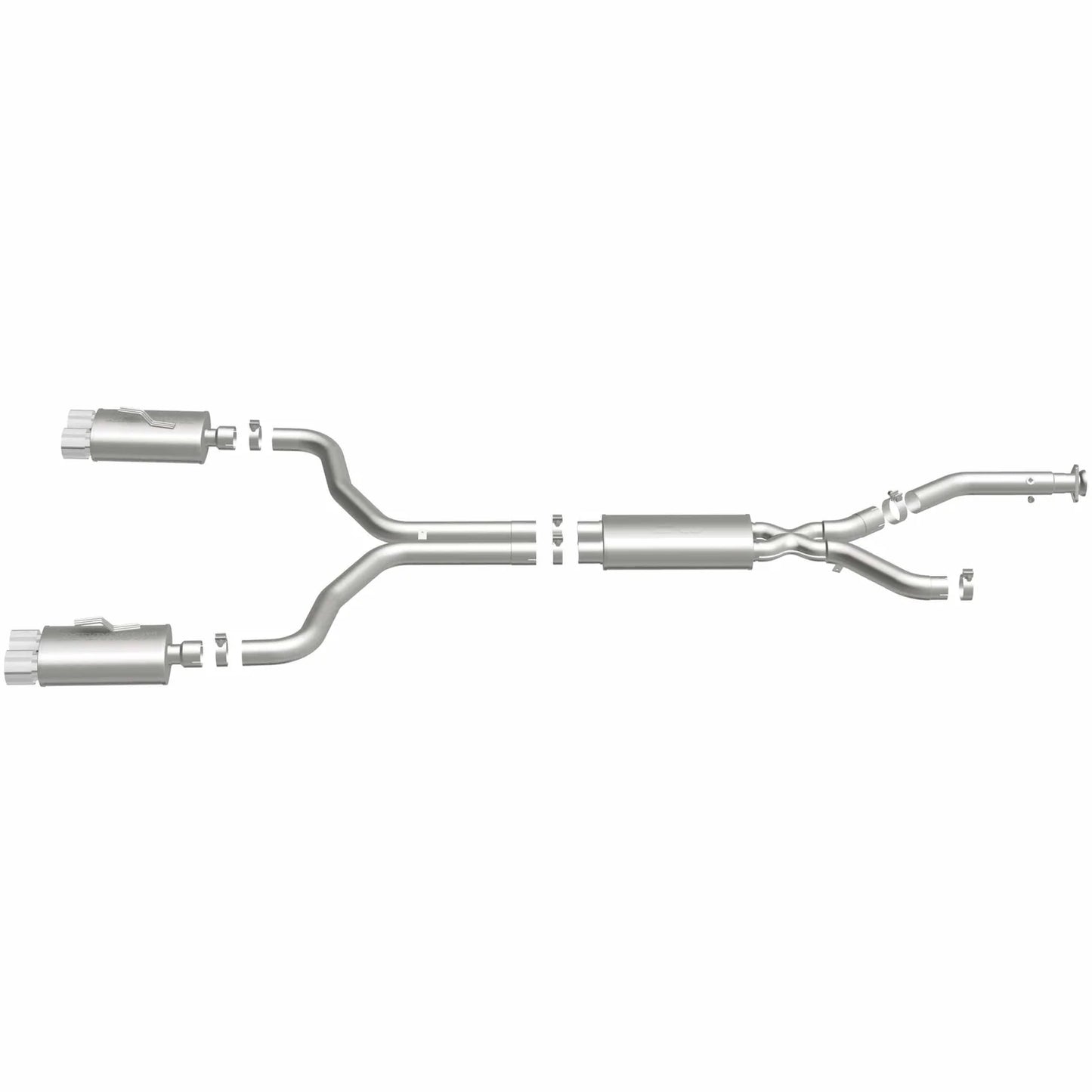 MagnaFlow 1992-1996 Chevrolet Corvette Street Series Cat-Back Performance Exhaust System