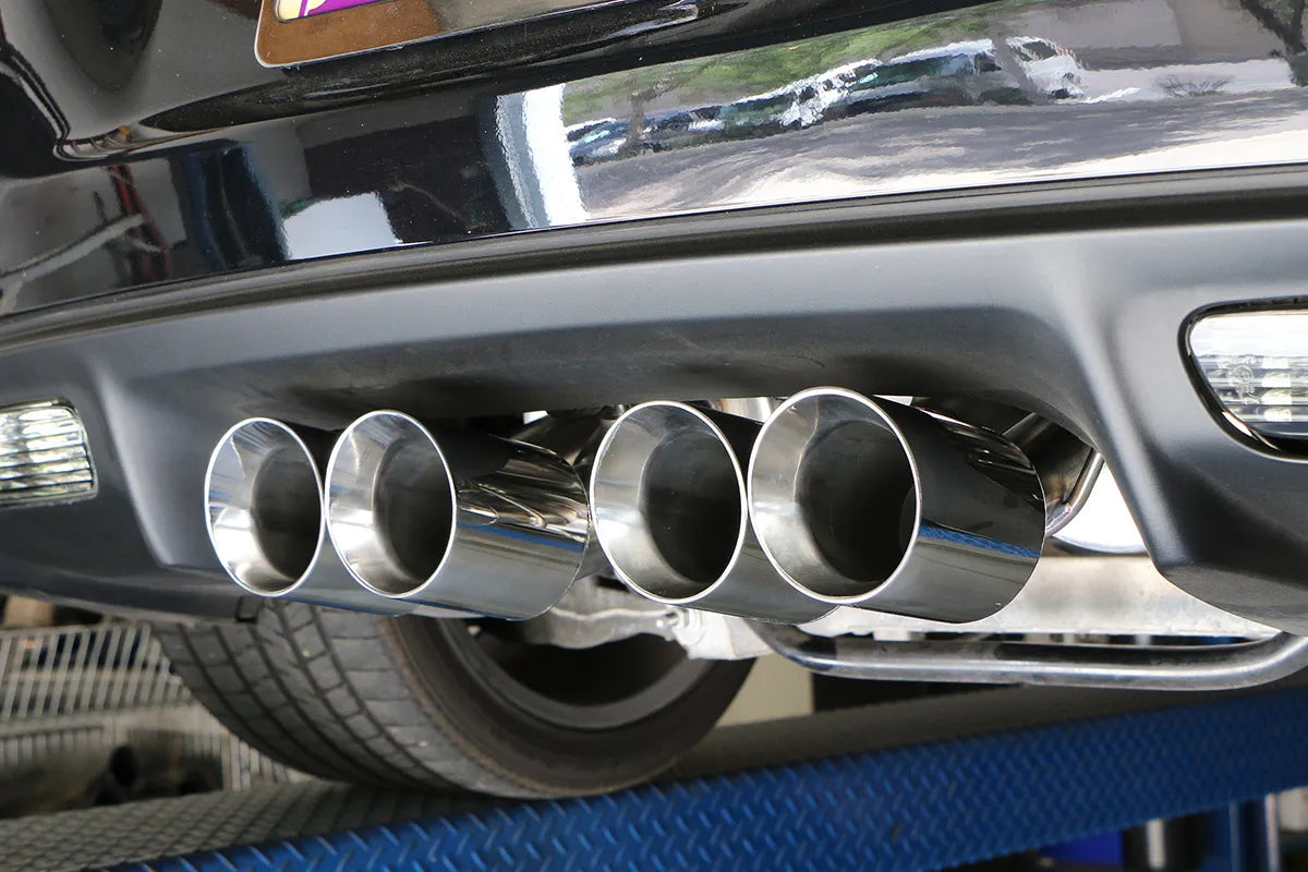 Chevy C5 Corvette Fusion Axle Back Exhaust System (Round Tips) #FCOR-0150