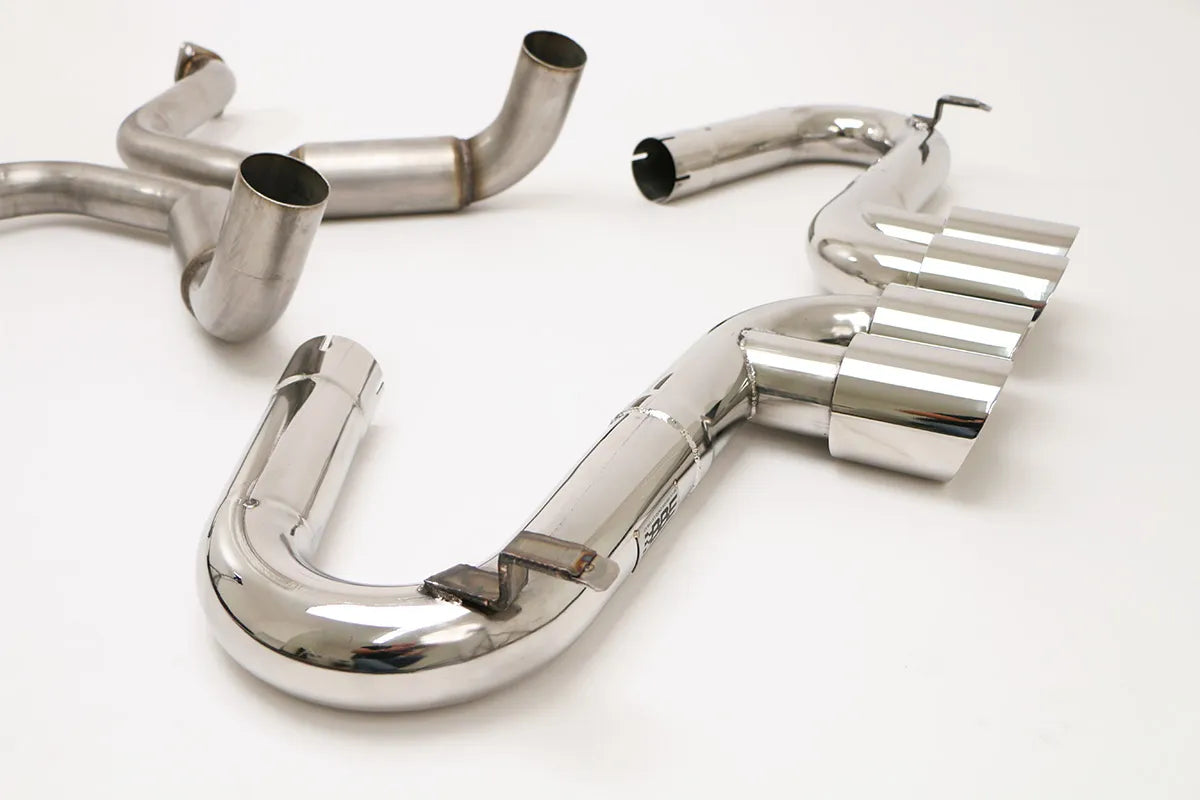 Chevy C5 Corvette Bullet Axle Back Exhaust System (Round Tips) #FCOR-0100