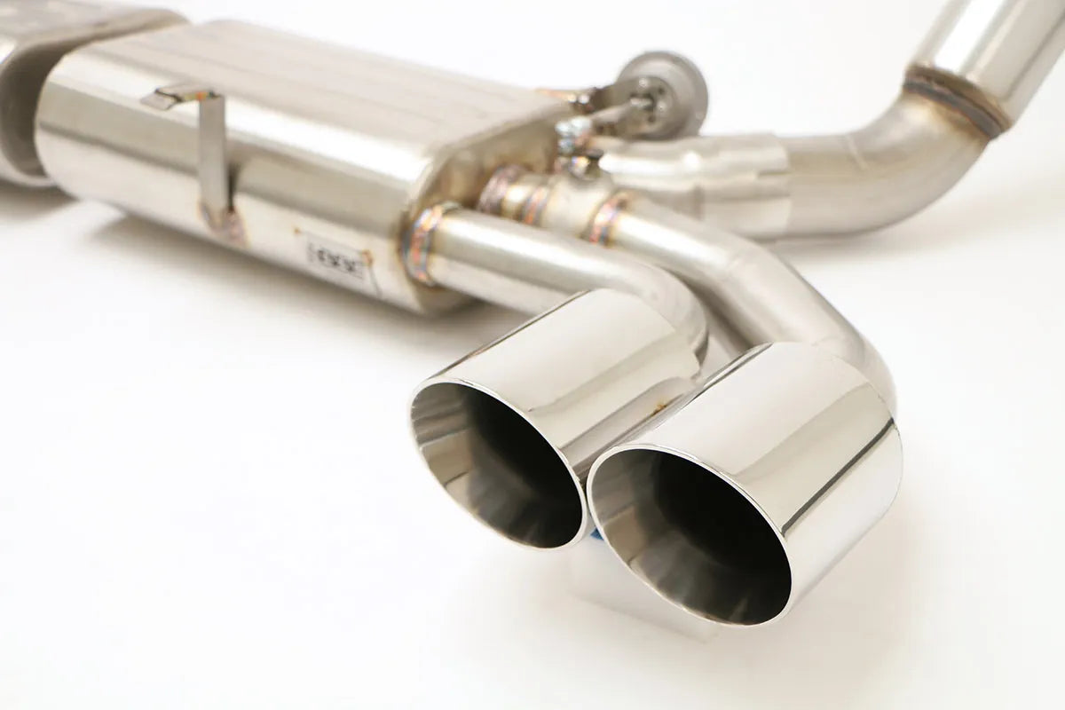 Chevy C5 Corvette Fusion Axle Back Exhaust System (Round Tips) #FCOR-0150