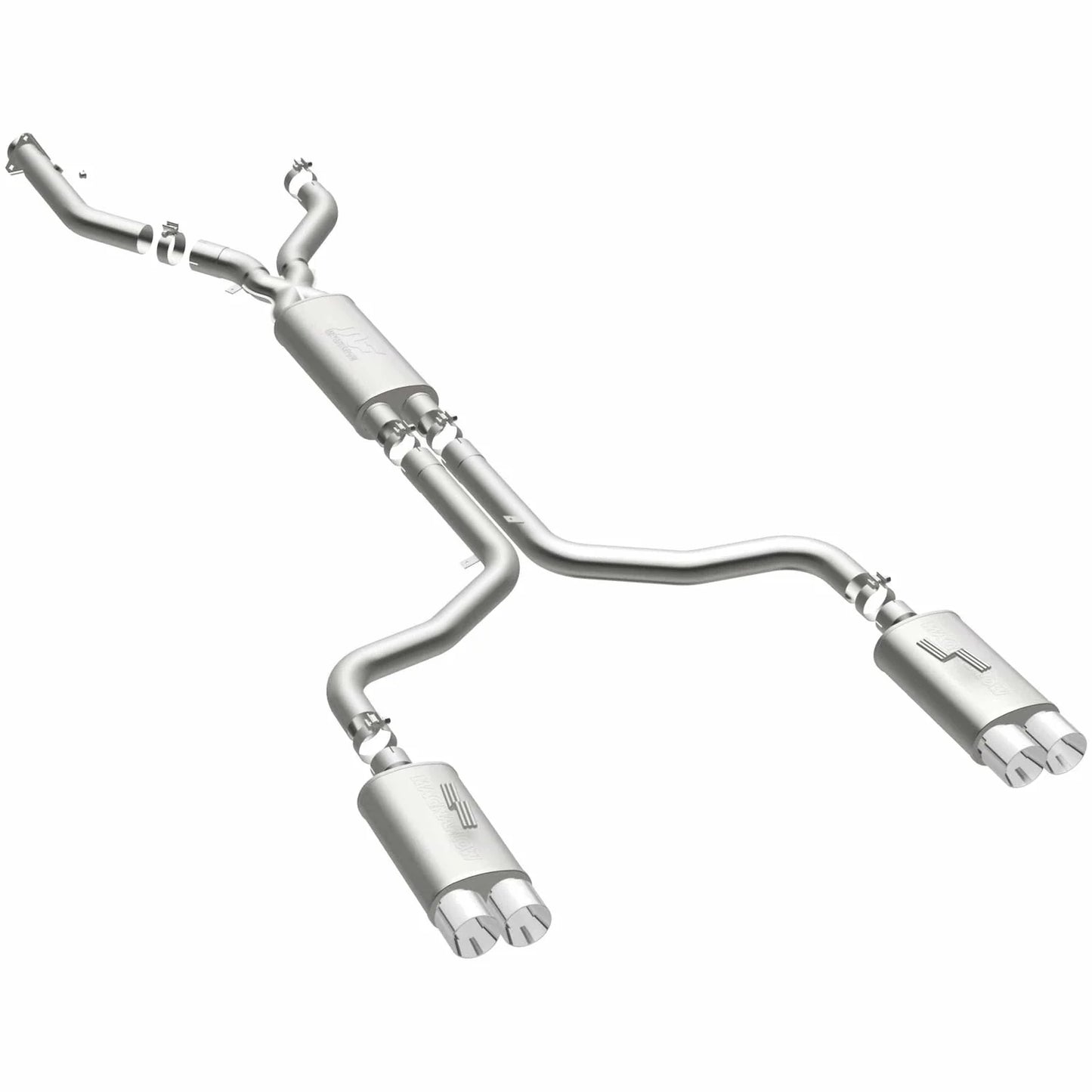 MagnaFlow 1992-1996 Chevrolet Corvette Street Series Cat-Back Performance Exhaust System