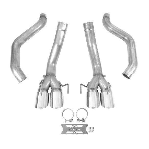 Hooker blackheart 2005-2008 C6 Corvette Axle-Back 3 inch Exhaust system without Mufflers