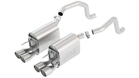 2009-2013 Chevrolet Corvette Borla Axle-Back Exhaust System S-Type II Part # 11811