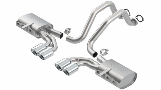 1997-2004 Chevrolet Corvette Base Cat-Back Exhaust System Touring Part # 140426