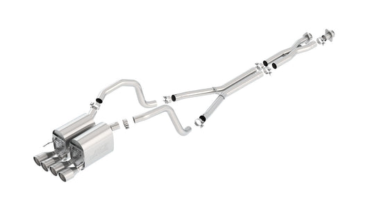 2005-2008 Chevrolet Corvette Base Cat-Back Exhaust System S-Type II Part # 140452