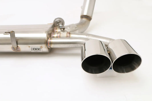 Chevy C5 Corvette Fusion Axle Back Exhaust System (Round Tips) #FCOR-0150